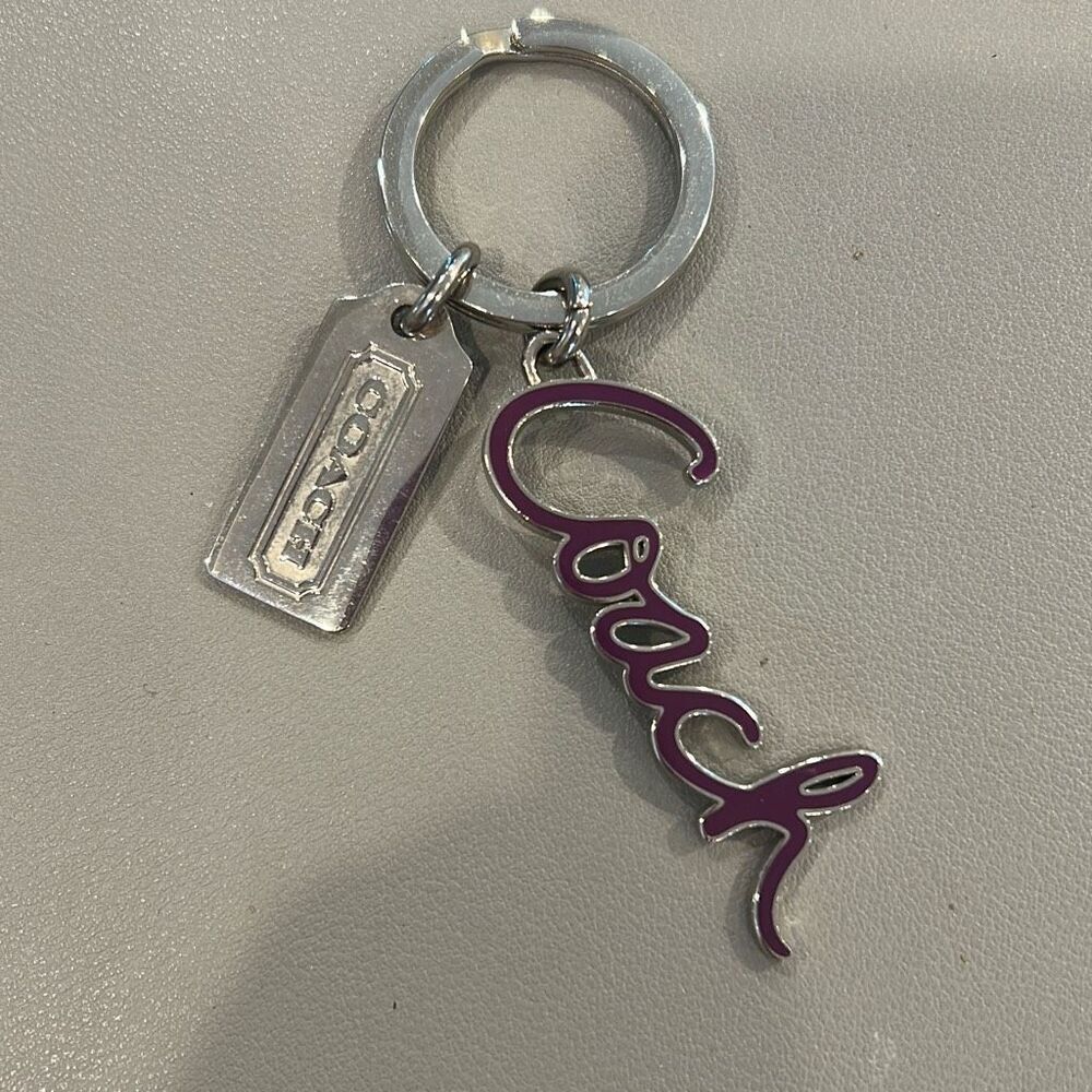 COACH Script Keychain - image 2